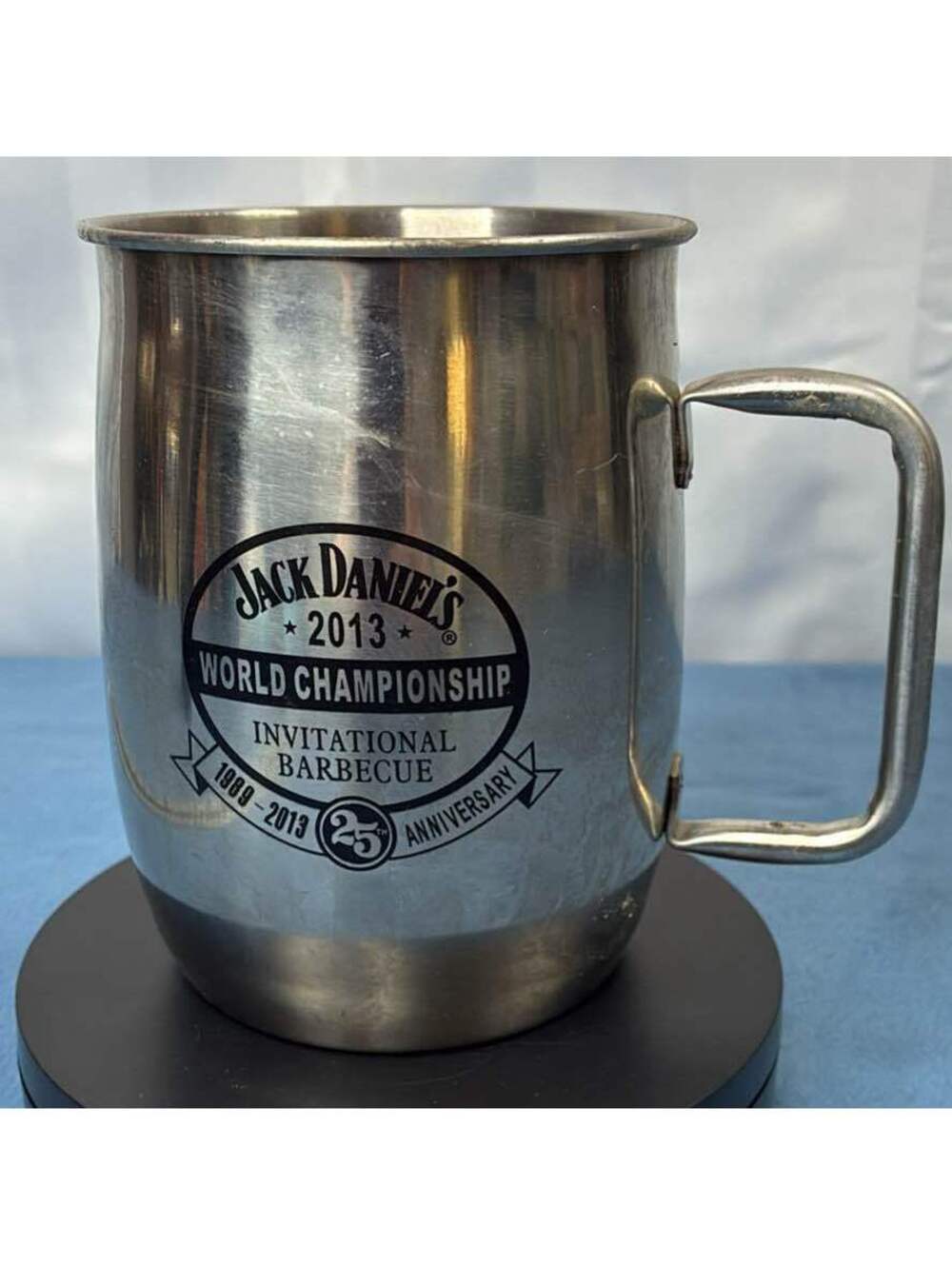 Jack Daniel's 2013 IBarbecue 25th Anniversary Stainless Steel Mug